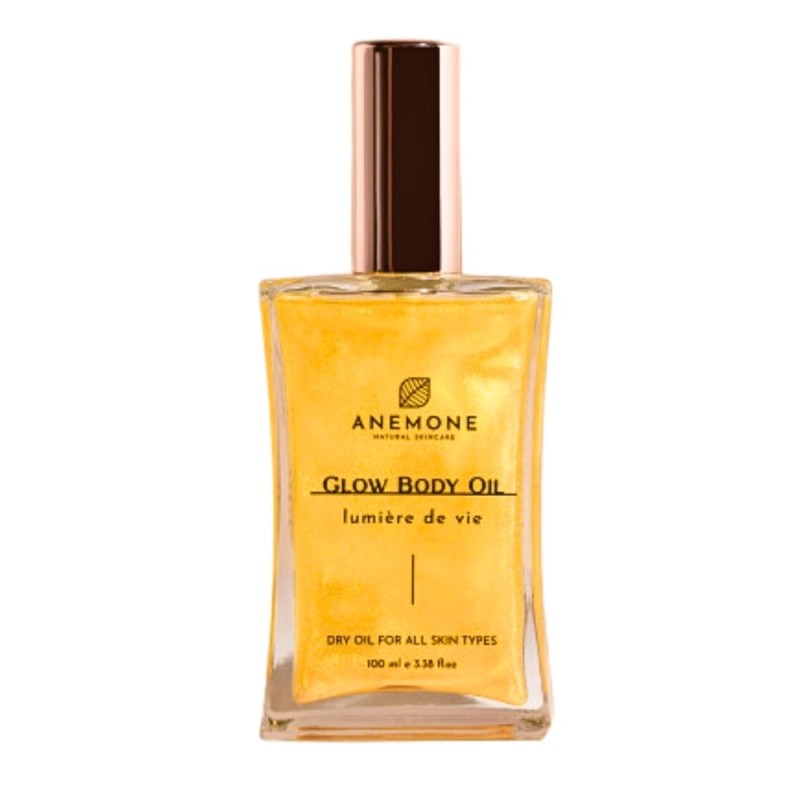 naturalny olejek do ciała z efektem glow