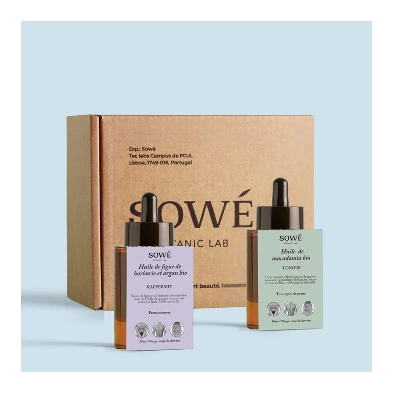 Zestaw organicznych olejków do skóry suchej i odwodnionej