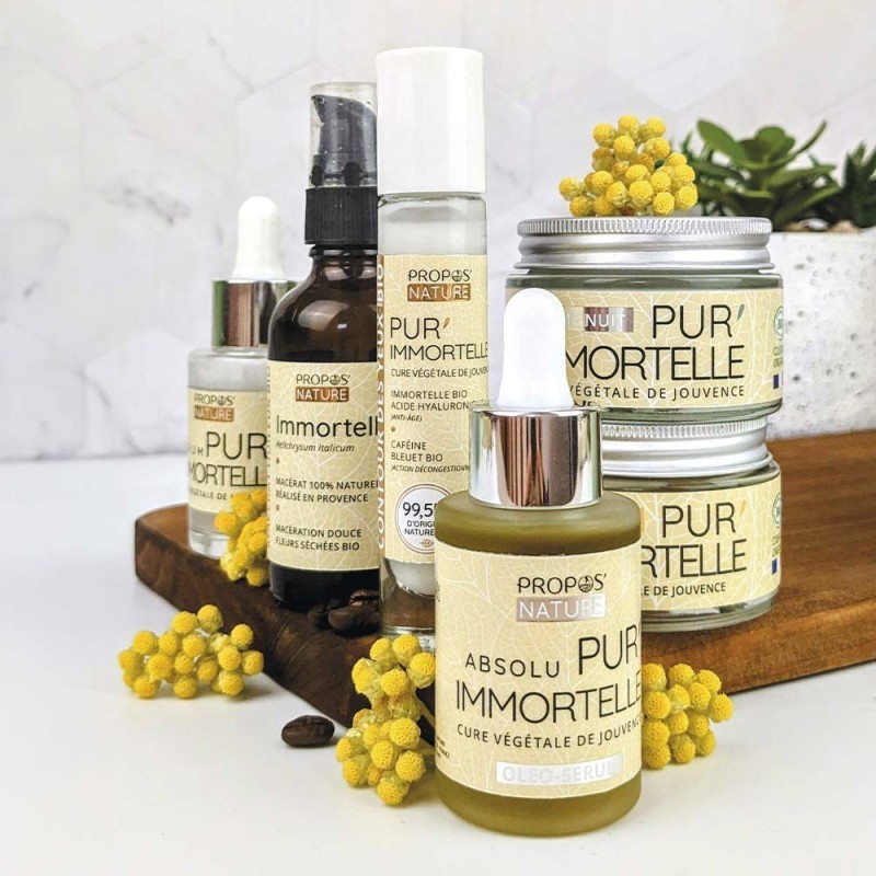 Organiczny krem pod oczy z nieśmiertelnikiem