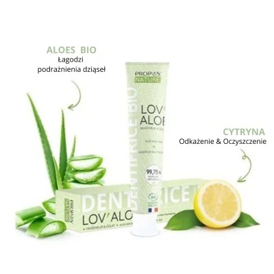 organiczna pasta do zębów Lov’Aloe