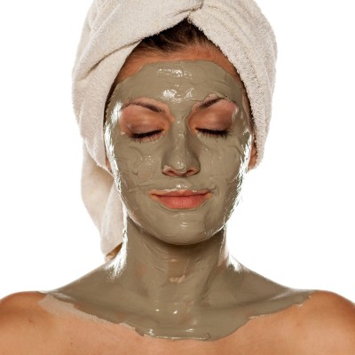 maseczka z zieloną glinką detox