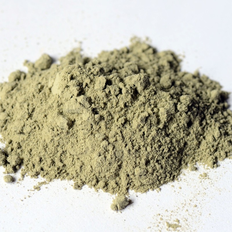 maska z zieloną glinką do cery tłustej i mieszanej