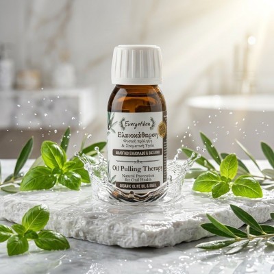 naturalny olejek do płukania jamy ustnej