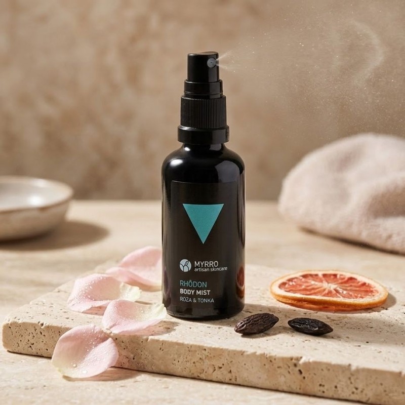 nawilżająca mgiełka do ciała