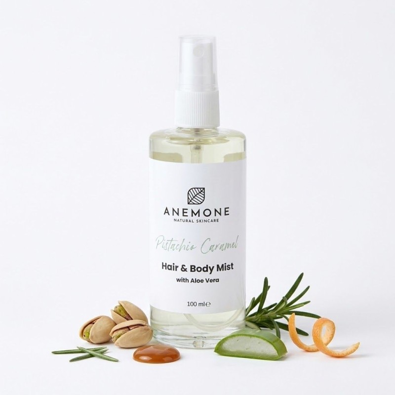 mgiełka do ciała pistacja