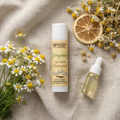 łagodzący balsam do ust z rumiankiem