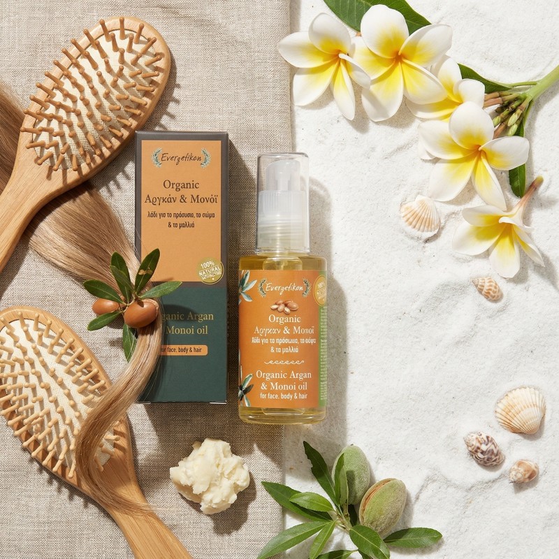 Olejek argan-monoi z różą damasceńską – naturalny | FENARI