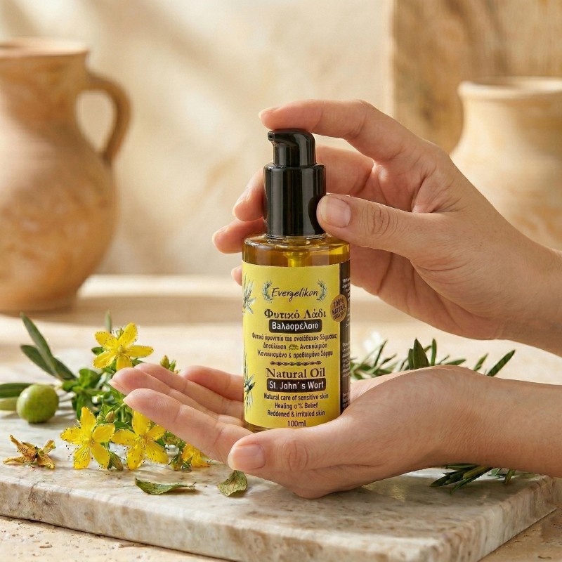 olejek do skóry wrażliwej z dziurawca