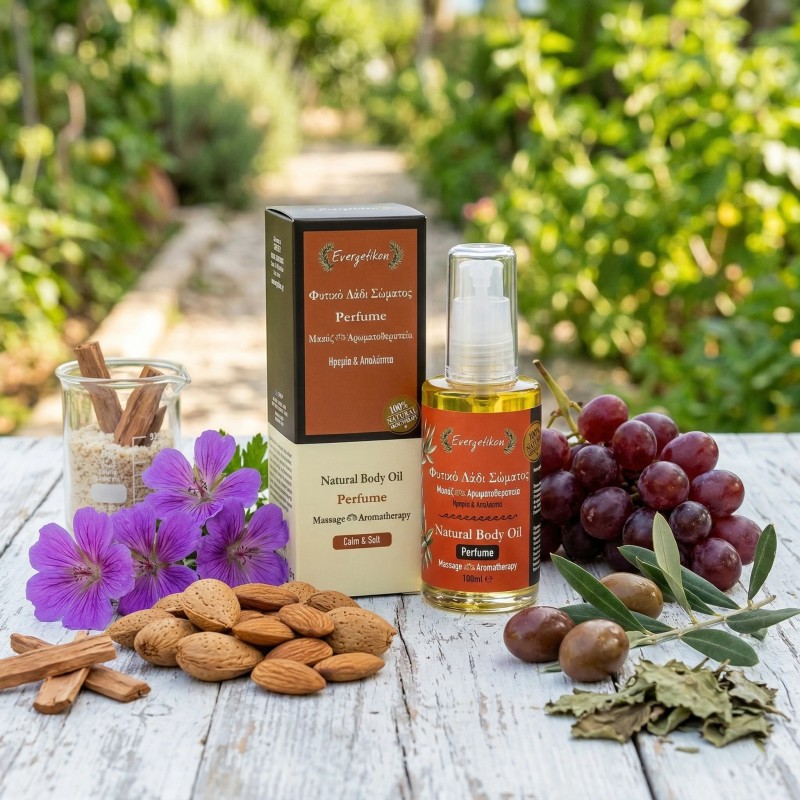 relaksujący olejek evergetikon