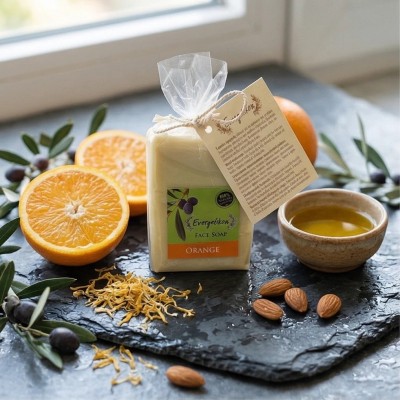 naturalne mydło z pomarańczą