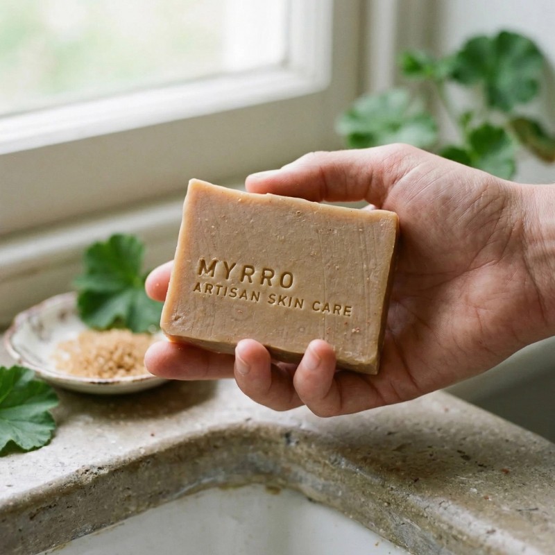 mydło z geranium