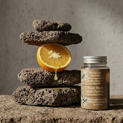 100% naturalna maseczka oczyszczająca z zeolitem