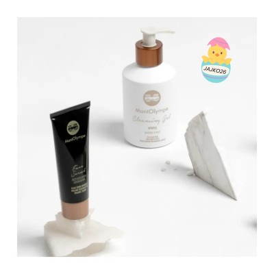 zestaw naturalnych kosmetyków do oczyszczania twarzy