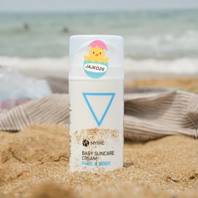 Krem przeciwsłoneczny dla dzieci SPF 50 z aloesem i witaminą E