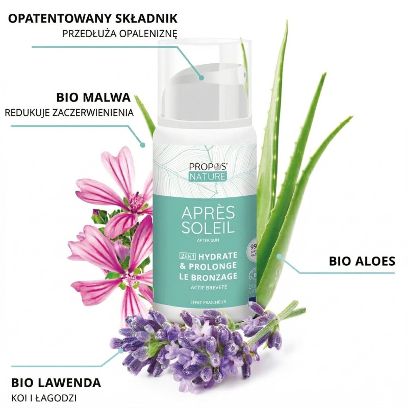 kojący żel z aloesem