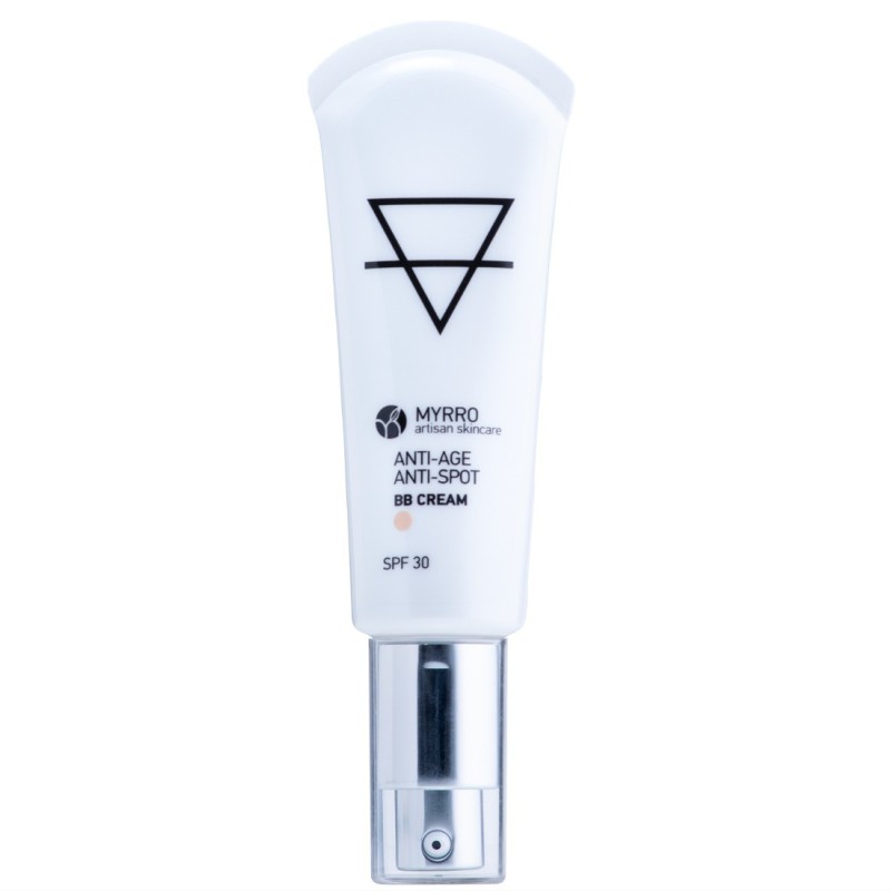 Tubka naturalnego kremu BB z filtrem mineralnym SPF 30 marki Myrro Skincare