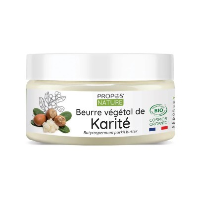 Organiczne masło Shea Bio w słoiczku z certyfikatem Cosmos Organic