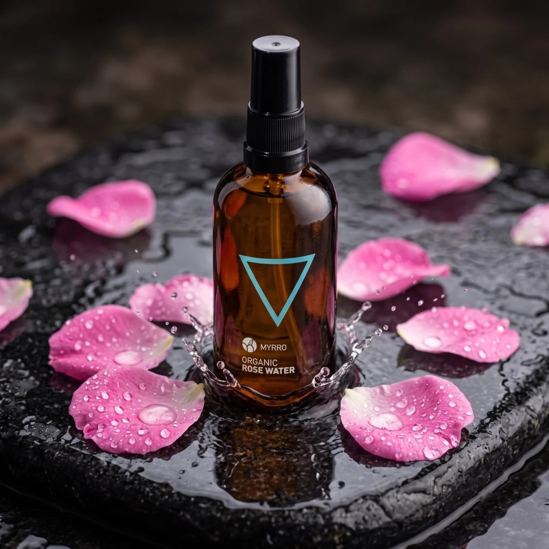 organiczny hydrolat z róży myrro