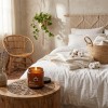 Zapalona naturalna świeca sojowa Fresh Cotton uwalniająca zapach czystego prania