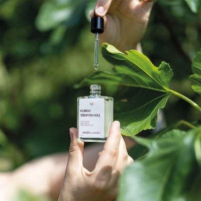 Szklana butelka z pipetą naturalnego olejowego serum Kobido Anti-Age 30ml