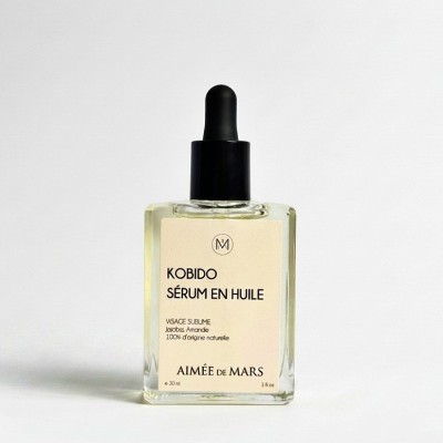 Szklana butelka z pipetą naturalnego olejowego serum Kobido Anti-Age 30ml