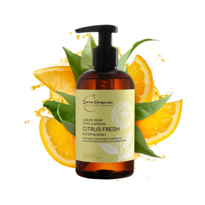 CITRUS FRESH – PŁYNNE MYDŁO DO TWARZY I CIAŁA