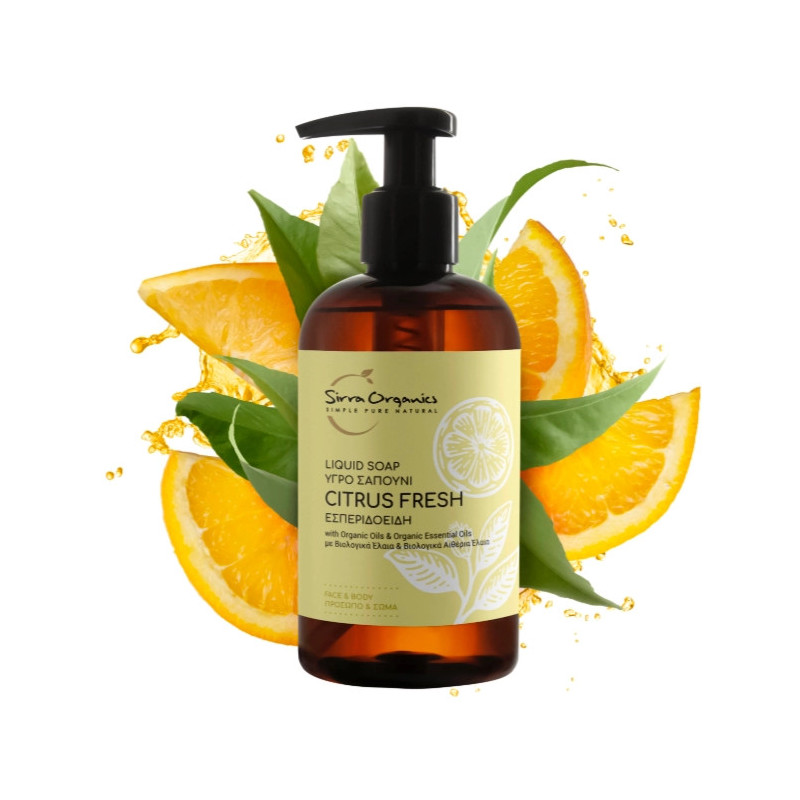 CITRUS FRESH – PŁYNNE MYDŁO DO TWARZY I CIAŁA