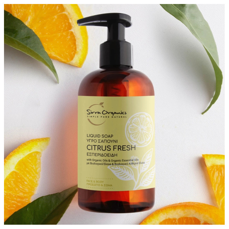 CITRUS FRESH – PŁYNNE MYDŁO DO TWARZY I CIAŁA