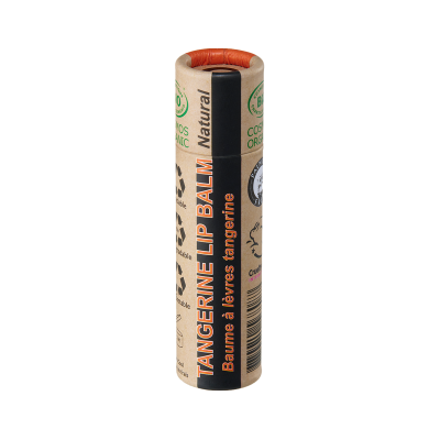 100% ORGANICZNY, CERTYFIKOWANY BALSAM DO UST "TANGERINE" - MANDARYNKA