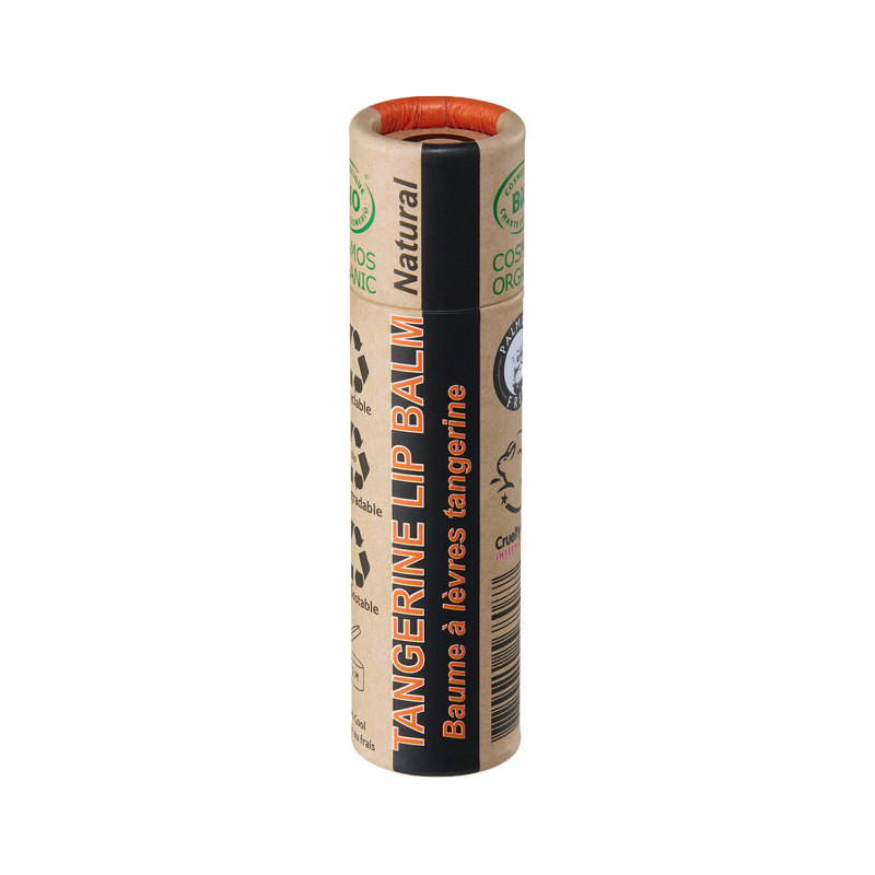 100% ORGANICZNY, CERTYFIKOWANY BALSAM DO UST "TANGERINE" - MANDARYNKA
