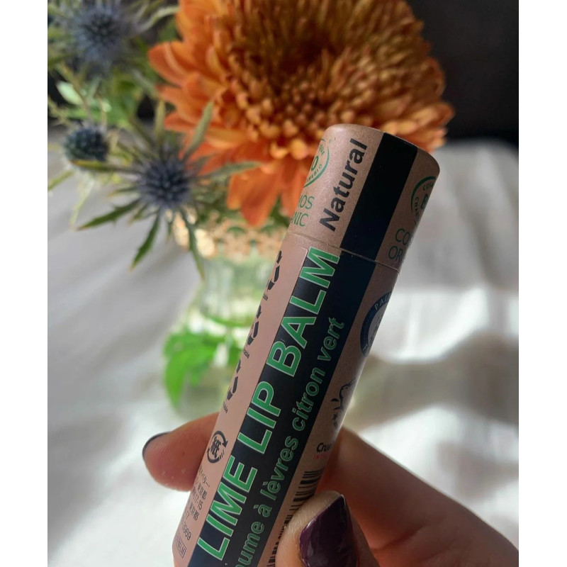 Organiczny Balsam do Ust "Lime" - Orzeźwiająca Limonka