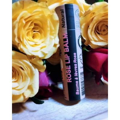 100% ORGANICZNY BALSAM DO UST "ROSE"