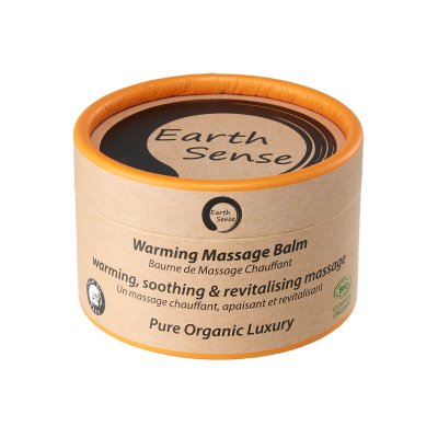 100% ORGANICZNY ROZGRZEWAJĄCY BALSAM DO MASAŻU
