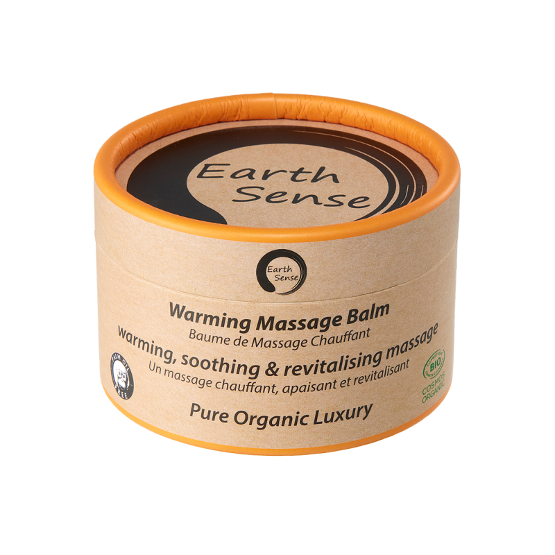 100% ORGANICZNY ROZGRZEWAJĄCY BALSAM DO MASAŻU