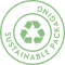 SUSTAINABLE PACKAGING - Produkt jest zapakowany w materiały przyjazne środowisku, które są nadające się do recyklingu lub biodegradowalne, co ogranicza ilość odpadów SUSTAINABLE PACKAGING - Produkt jest zapakowany w materiały przyjazne środowisku, które są nadające się do recyklingu lub biodegradowalne, co ogranicza ilość odpadów